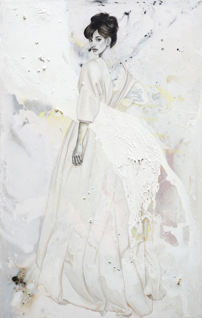 Anielka Hampson Painting Last Farewell